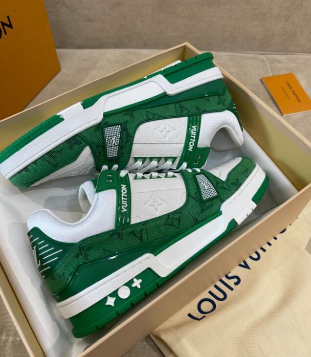 Louis Vuitton Trainer Green