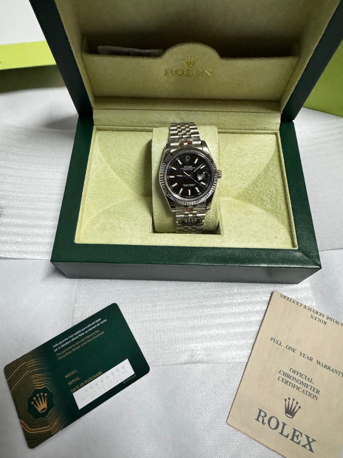 Reloj Rolex 2026 (Alta Calidad ) Classic Black