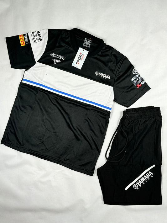 Conjunto Yamaha Racing Negro Blanco