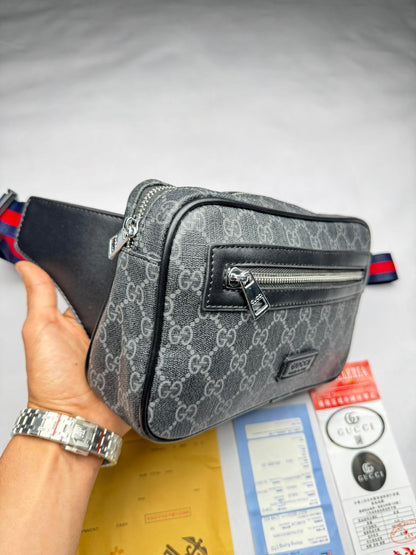 Riñonera Gucci Belt Bag GG Supreme Negro