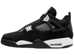 Jordan retro 4 blancas y negras