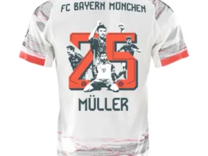 Camiseta Bayern Múnich 25/26 2ª equipación edición homenaje Müller