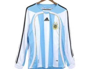 Camiseta Retro Argentina 2006 1ª equipación manga larga