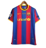 Camiseta Retro Barcelona 10/11 1ª Equipación – Edición Final Champions League