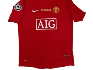 Camiseta Retro Manchester United 07/08 – Edición Final Champions League