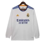 Camiseta Retro Real Madrid 21/22 1ª Equipación manga larga