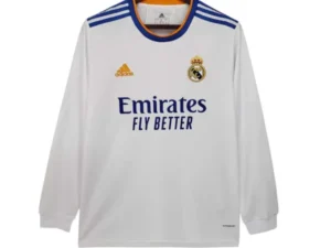 Camiseta Retro Real Madrid 21/22 1ª Equipación manga larga