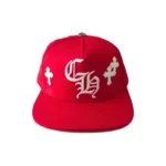 Cap Chrome Hearts Cross Patch Red CH119