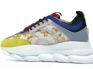Chain Reaction Multi-Color Rubber Suede