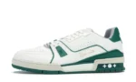 LV Trainer Sneaker White Green