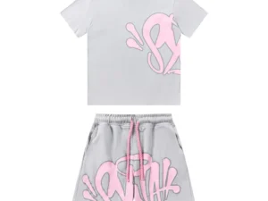Syna World Grey Pink Short set