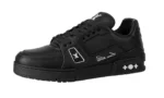 Trainer Black Wool